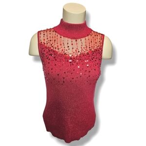 Lauren Michelle sparkly bling top. Medium
